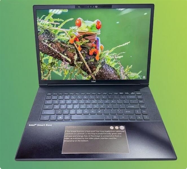 笔记本电脑触控板换成了电子纸：既省电又能当第二块屏