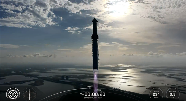 星舰第十次试飞成功 马斯克发文：SpaceX团队干得好！