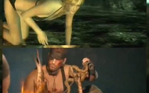 《合金装备3重制版》洞窟场景引热议！女主物理效果不及原版