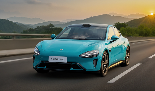 20万-25万纯电中大型轿车销量排名 小米特斯拉断层领先