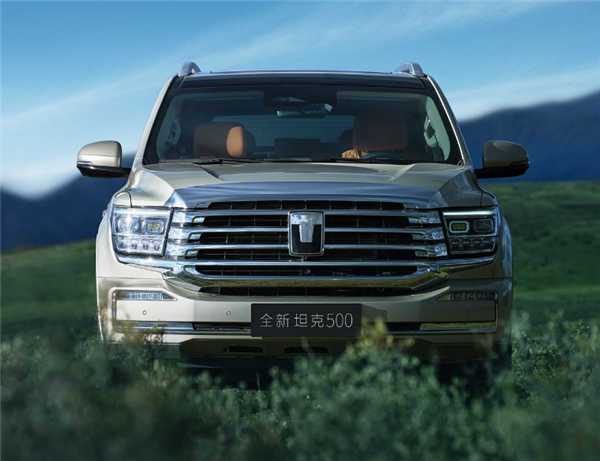自研3.0T V6+9AT纵置变速箱！全新坦克500燃油版上市：35.5万