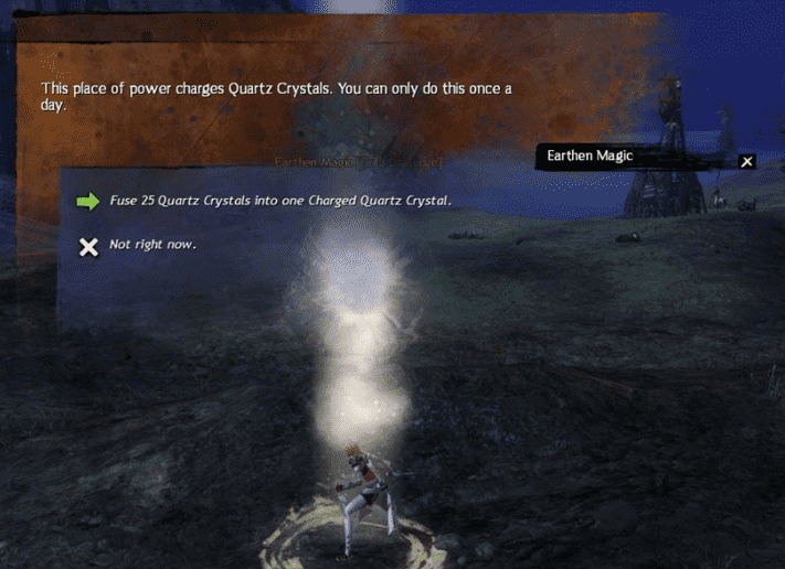 激战2充能石英晶体怎么获得