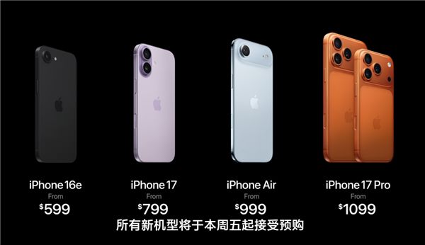 iPhone 17/Air/Pro/Pro Max怎么选? 一文看懂这四款手机配置区别插图