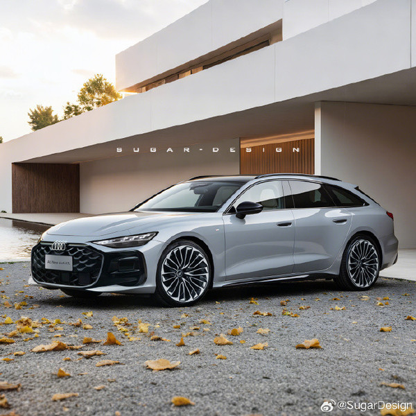 曝奥迪A7L Sportback旅行车预览图 无框车门+低矮车身