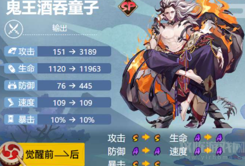 2022阴阳师SP式神鬼王酒吞童子最强御魂搭配推荐