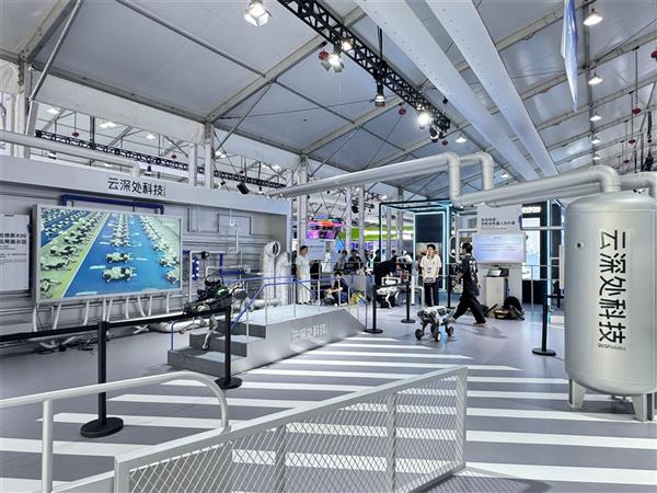 真实还原智能巡检场景！云深处科技产品矩阵亮相云栖大会