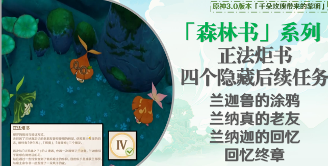 原神正法炬书后续任务怎么做,正法炬书隐藏后续四任务攻略