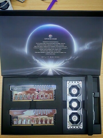 内存市场迎来Origin Code新品牌：出手即DDR5-6200 CL26王炸！还有三风扇散热