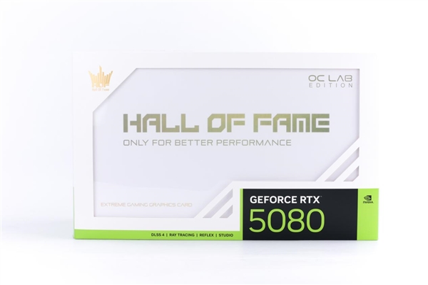 影驰RTX 5080 HOF OC LAB Deluxe-X 评测|纯白旗舰 王者归来