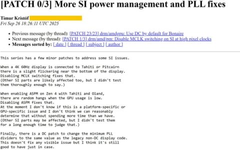 首代GCN架构显卡！AMD十多年前HD 7000驱动还在更新：感谢Valve开发者贡献