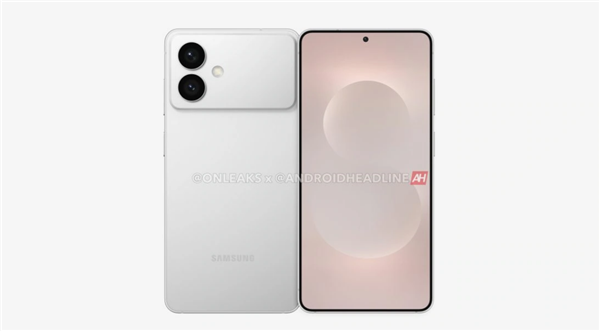 三星Galaxy S26 Edge渲染图出炉：iPhone 17 Pro同款超大模组