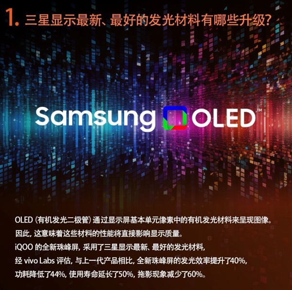 最完美的2K直屏！iQOO 15首发2K三星珠峰屏：一眼通透
