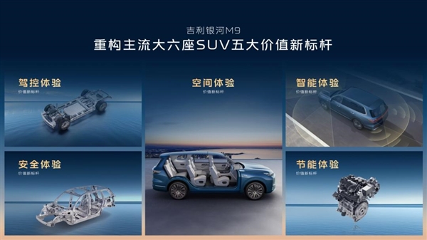 吉利丢王炸 17.38万的银河M9 开始无差别攻击插图1 吉利丢王炸 17.38万的银河M9 开始无差别攻击