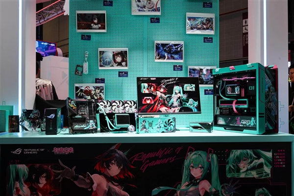 未来武装 满帧出击！ROG夜神RTX5080 RO姬x初音未来版显卡开售