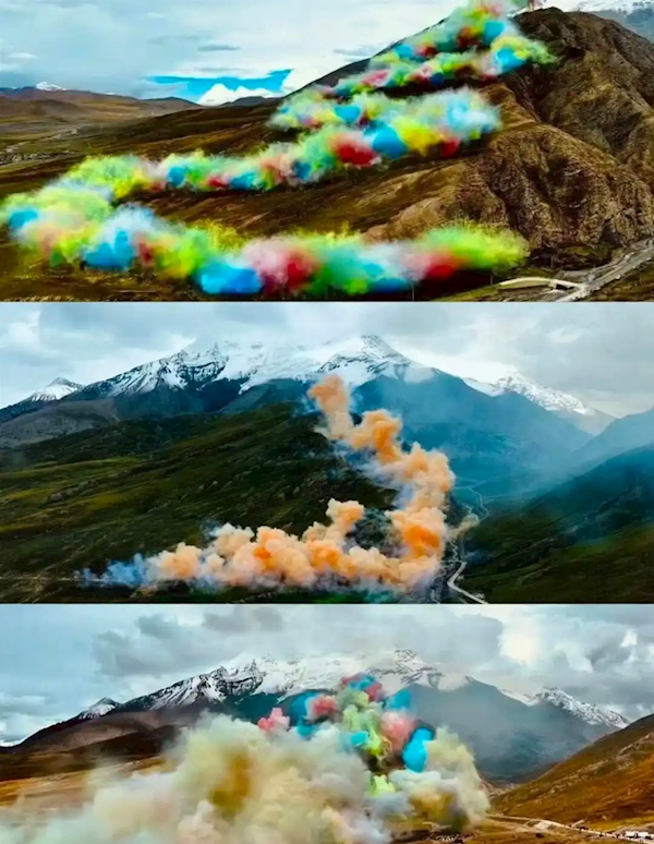 烟花秀引争议 蔡国强、始祖鸟发布致歉信:邀请第三方专业环保机构评估插图1 烟花秀引争议 蔡国强、始祖鸟发布致歉信:邀请第三方专业环保机构评估