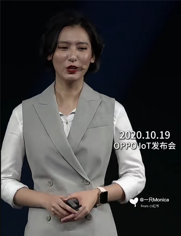 OPPO美女产品经理Monica宣布辞职 曾在发布会上演高跟鞋暴踩新机名场面插图2 OPPO美女产品经理Monica宣布辞职 曾在发布会上演高跟鞋暴踩新机名场面