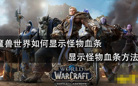 魔兽世界怎么显示怪物血条数值-显示怪物的血条百分比的方法