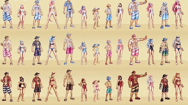 dnf手游夏日套装扮有哪些