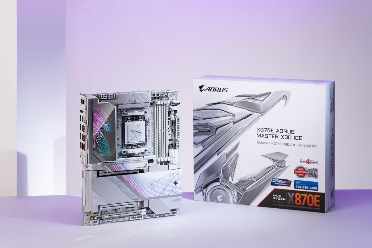 技嘉X870E AORUS MASTER X3D ICE超级冰雕评测:X3D处理器最佳搭档插图