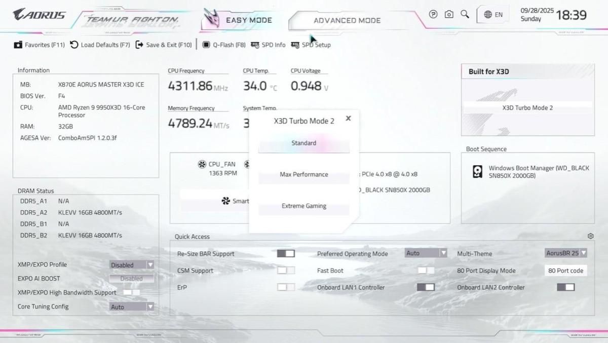 技嘉X870E AORUS MASTER X3D ICE超级冰雕评测:X3D处理器最佳搭档插图20