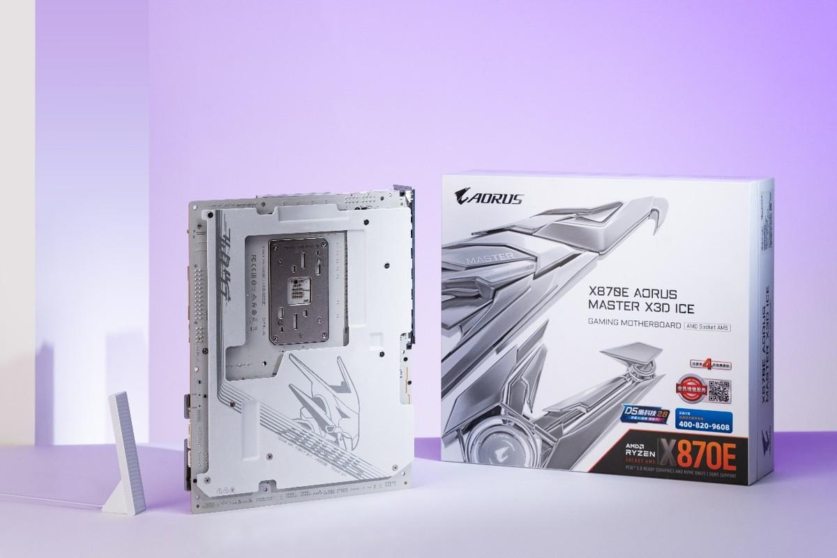 技嘉X870E AORUS MASTER X3D ICE超级冰雕评测:X3D处理器最佳搭档插图16