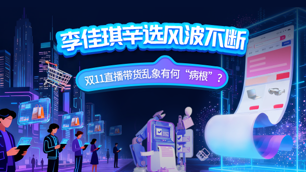 李佳琦辛选风波不断 双11直播带货乱象有何&ldquo;病根&rdquo;？