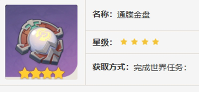 原神通牒金盘怎么获得-通牒金盘获取方法