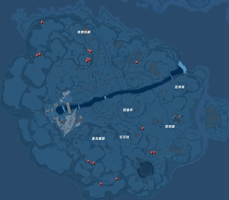 幻塔火矿石分布位置汇总 火矿石各区域采集位置
