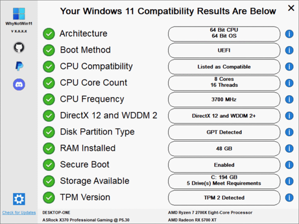 Win10下周结束使命 想升级Win11的看过来：神器软件帮你检查