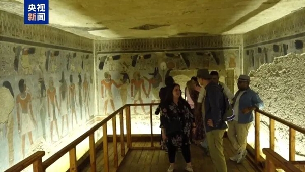 3000多年的埃及古墓 首次对外开放
