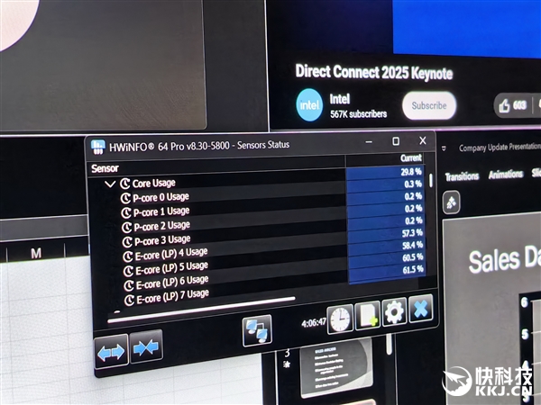 Intel Panther Lake首次公开演示：功耗之低 难以置信！
