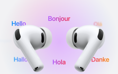 AirPods多款机型迎测试版固件更新：实时翻译添新语种