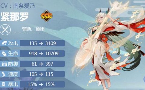 阴阳师紧那罗御魂搭配推荐 紧那罗带什么御魂