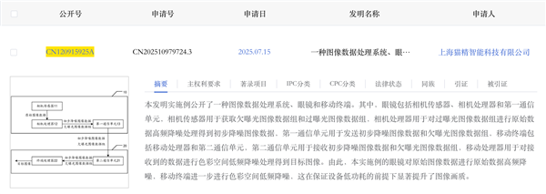 夸克AI眼镜SuperRaw专利曝光 首度将手机级影像技术放进智能眼镜