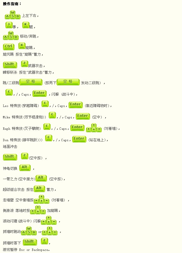 忍者神龟中文免费版单机游戏  第2张